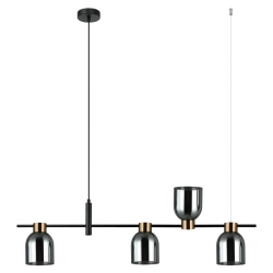 Lampa wisząca Servio PND-66892-4-BK-SG ITALUX - zdjęcie produktu