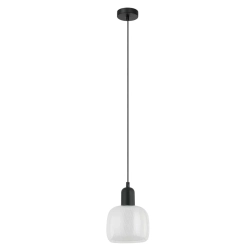 kinkiecik.pl Lampa wisząca Lamezia PND-67594-1-BK+CL Italux