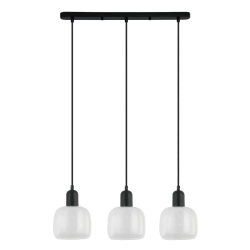 Lampa wisząca Lamezia PND-67594-3-BK+CL Italux - zdjęcie produktu