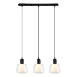 kinkiecik.pl Lampa wisząca Lamezia PND-67594-3-BK+CL Italux