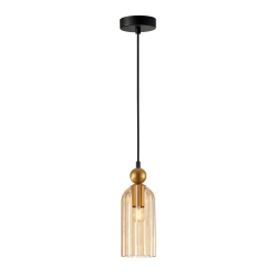 Lampa wisząca Narisa PND-74839-1-GD-AMB Italux