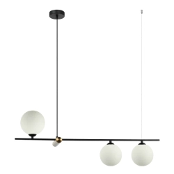 Lampa wisząca Barletta PND-76540-3-BK Italux - zdjęcie produktu