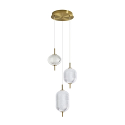 Lampa wisząca Corado PND-81438-3-GD ITALUX