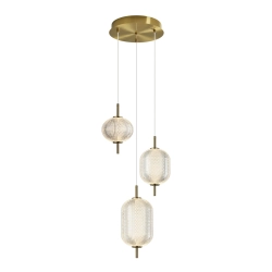 Lampa wisząca Corado PND-81438-3-GD ITALUX