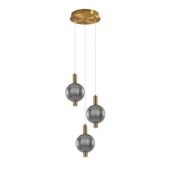 Lampa wisząca Lenti PND-83631-3-BRO-SG ITALUX