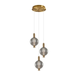 Lampa wisząca Lenti PND-83631-3-BRO-SG ITALUX