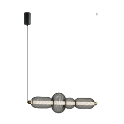 Lampa wisząca Marco PND-84283-4-BK Italux