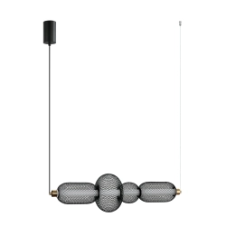 Lampa wisząca Marco PND-84283-4-BK Italux