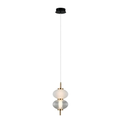 Lampa wisząca Testa PND-84938-2V-BK Italux