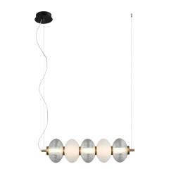 Lampa wisząca Testa PND-84938-4-BK Italux