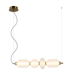 Lampa wisząca Nico PND-8545-4H-AB-WH ITALUX