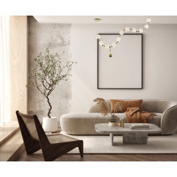 Lampa wisząca Morano PND-93829-44W-3K-GD Italux