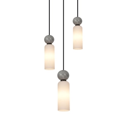 Lampa wisząca Santos PND-95331-3-BK ITALUX