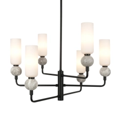 Lampa wisząca Santos PND-95331-6-BK ITALUX