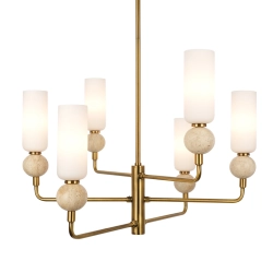 Lampa wisząca Santos PND-95331-6-BRSS ITALUX