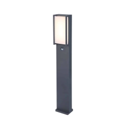 kinkiecik.pl Lampa stojąca z czujnikiem ruchu QUBO 7193004118 IP54 LUTEC