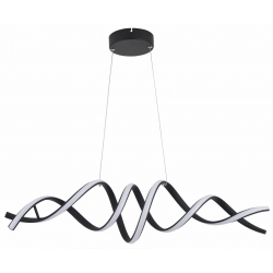 Quoto - lampa wisząca LED czarny mat 342601-30 REALITY