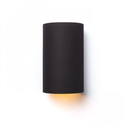 RON W 15/25 ścienna Polycotton czarna/folia złota 230V LED E27 15W R11464 Rendl light studio