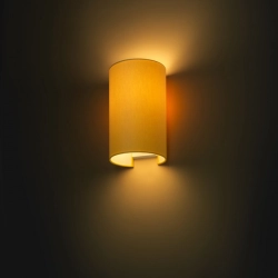 RON W 15/25 ścienna Chintz morelowa/białe PCV 230V LED E27 15W R11509 Rendl light studio