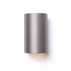RON W 15/25 ścienna Monaco gołębio szara/srebrne PVC 230V LED E27 15W R11586 Rendl light studio