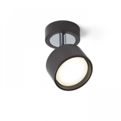 PIXIE regulowana czarna chrom 230V LED GX53 7W R11773 Rendl light studio