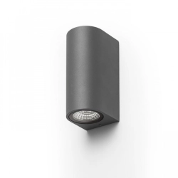ZACK II antracyt 230V LED 2x3W 58° IP54 3000K R12022 Rendl light studio