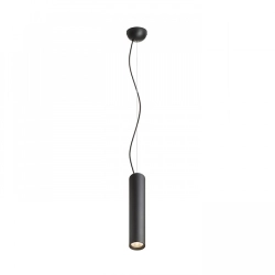 RIGA 28 wisząca czarna 230V LED 6W 38° 3000K R12459 Rendl light studio