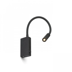 EKE ścienna czarna 230V LED 3W 60° 3000K R12945 Rendl light studio