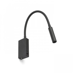 EKE ścienna czarna 230V LED 3W 60° 3000K R12945 Rendl light studio