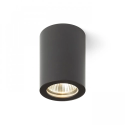 LOLA 88 sufitowa czarna 230V GU10 15W IP54 R13542 Rendl light studio