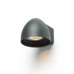 BOURDON ścienna antracyt 230V LED GU10 8W IP54 R13559 Rendl light studio