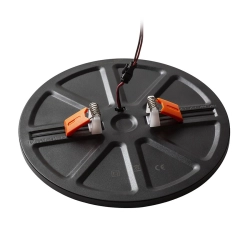 BJORK R 20 wpuszczana czarna 230V LED 18W 3000K R13587 Rendl light studio
