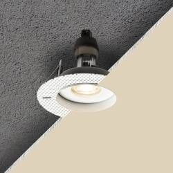 BRAN wpuszczana biała 230V LED GU10 15W IP65 R13605 Rendl light studio