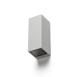 DESMOND II ścienna srebrno-szara 230V GU10 2x35W IP44 R13610 Rendl light studio