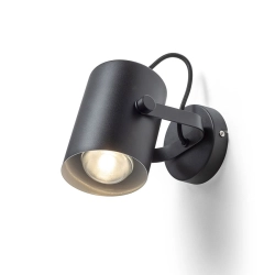 HAREN natynkowa czarna 230V LED E27 15W R13613 Rendl light studio
