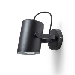 HAREN natynkowa czarna 230V LED E27 15W R13613 Rendl light studio