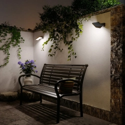 TWIST ścienna antracyt 230V LED 12W IP65 3000K R13616 Rendl light studio