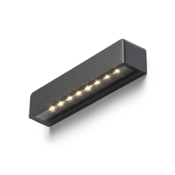 SAMPO ścienna antracyt 230V LED 9W IP65 3000K R13619 Rendl light studio