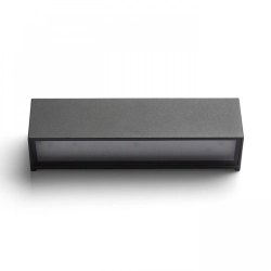 CAMARGUE ścienna antracyt szkło satynowe 230V LED 6W IP65 3000K R13641 Rendl light studio