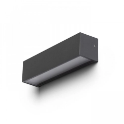 CAMARGUE ścienna antracyt szkło satynowe 230V LED 6W IP65 3000K R13641 Rendl light studio