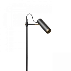 kinkiecik.pl VARIA podłogowa czarna mosiądz 230V LED GU10 9W R13660 Rendl light studio