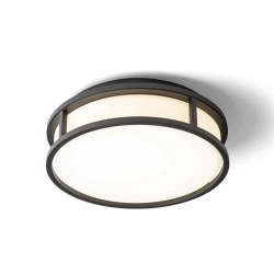 kinkiecik.pl GRANDE LED 35 sufitowa szkło opalowe/czarna 230V LED 24W IP44 3000K R13679 Rendl light studio