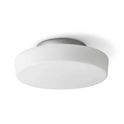 kinkiecik.pl ZARA LED 26 sufitowa szkło opalowe/chrom 230V LED 12W IP44 3000K R13686 Rendl light studio