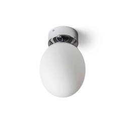 kinkiecik.pl MERINGUE 16 sufitowa szkło opalowe/chrom 230V E27 15W IP44 R13690 Rendl light studio
