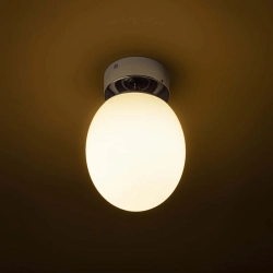 kinkiecik.pl MERINGUE 16 sufitowa szkło opalowe/chrom 230V E27 15W IP44 R13690 Rendl light studio
