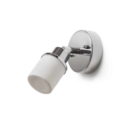 kinkiecik.pl LINN I ścienna szkło opalowe/chrom 230V G9 LED 9W IP44 R13695 Rendl light studio