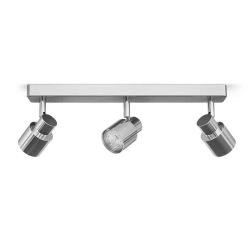 kinkiecik.pl VALTO III natynkowa chrom 230V GU10 LED 3x9W IP44 R13704 Rendl light studio