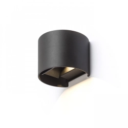 TITO R DIMM ścienna czarna 230V LED 2x3W IP65 3000K R13737 Rendl light studio