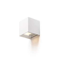 TITO SQ DIMM ścienna biała 230V LED 2x3W IP65 3000K R13738 Rendl light studio