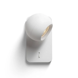 SIENA ścienna biała 230V LED GU10 9W R13761 Rendl light studio